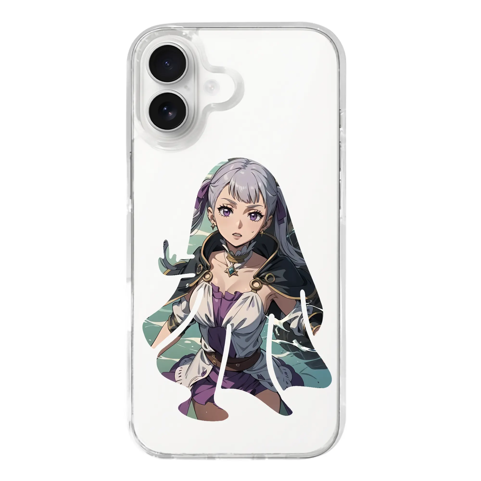 ブラッククローバー グッズ ノエル・シルヴァ - iPhone 17シリーズ 透明スマホケース – 薄型・耐衝撃・精密フィット保護カバー